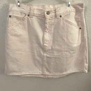 Levi’s White Skirt